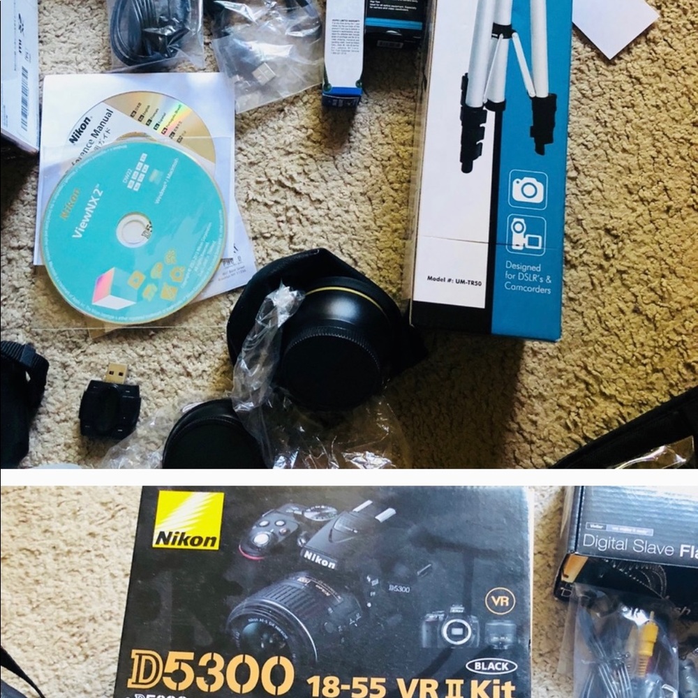 Nikon D5300 excellent condition.